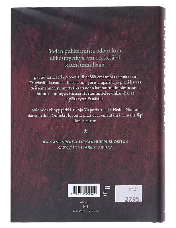 Kartanonrouva - Enni Mustonen - Romaanit ja novellit - 10105624381 - 1
