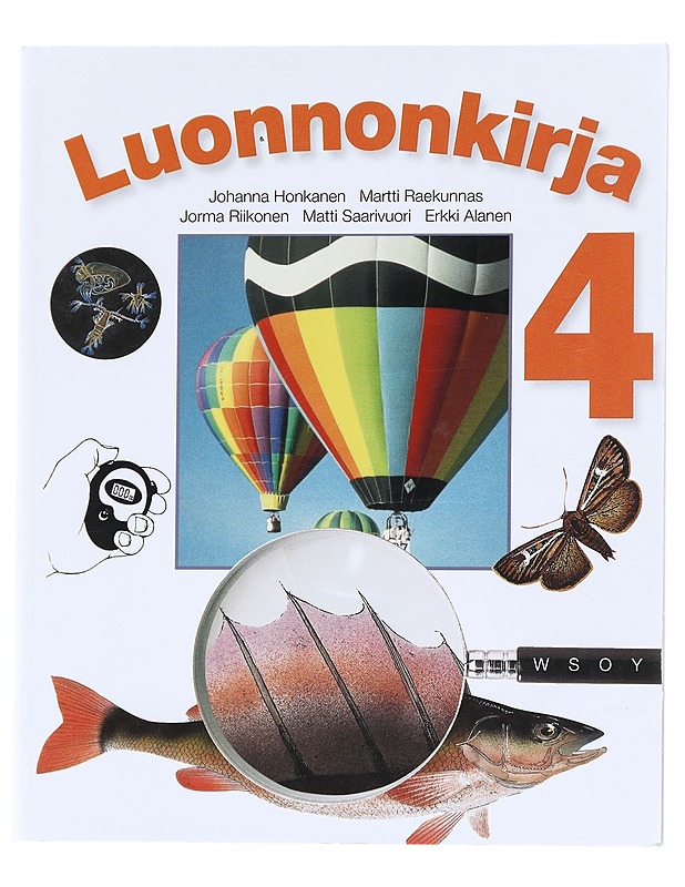 Luonnonkirja 4 - Honkanen, Johanna - Tietokirjat ja oppaat - 10105624409 - 0