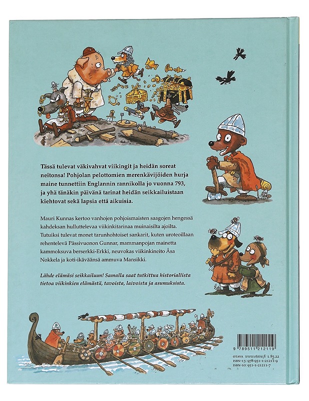 Mauri Kunnas : Viikingit tulevat! - Kunnas, Mauri - Lastenkirjat - 10105624414 - 1