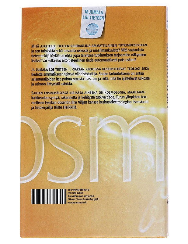 Kosmologia - Vilja, Iiro - Tietokirjat ja oppaat - 10105624416 - 1