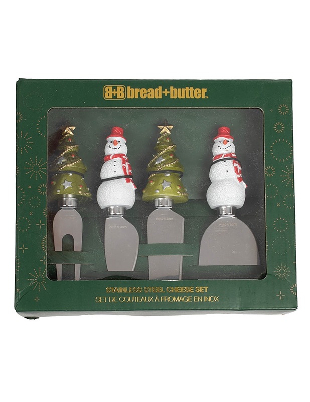 BREAD + BUTTER juustoveitsisetti, 4 kpl - Muut astiat - 10105624432 - 0