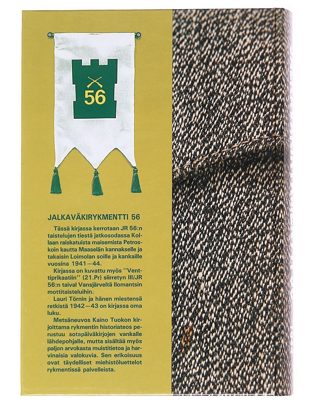 Jalkaväkirykmentti 56 1941-1944 - Historiakirjat - 10105624466 - 1