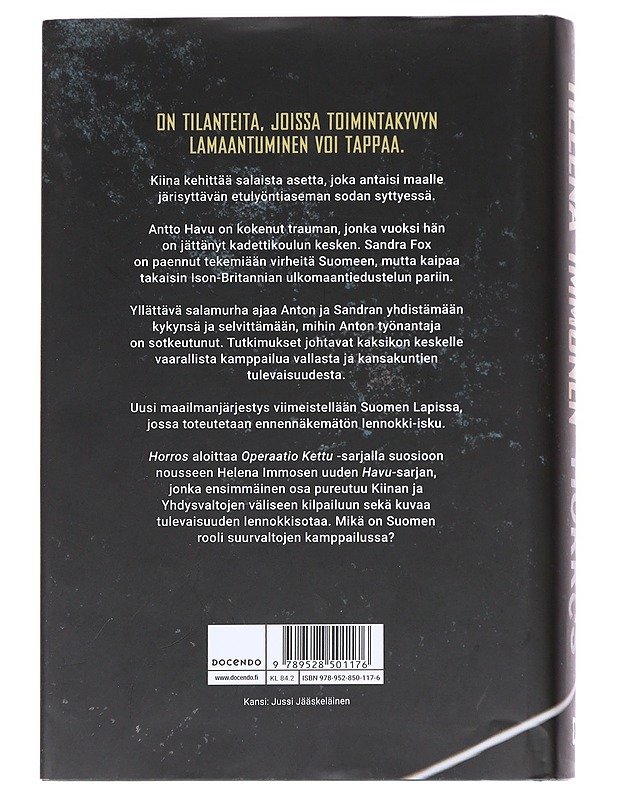 Horros - Helena Immonen - Romaanit ja novellit - 10105624483 - 1