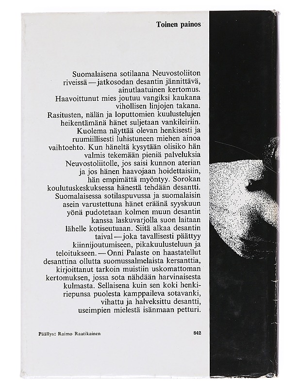 Minä, desantti - Onni Palaste - Romaanit ja novellit - 10105624496 - 1