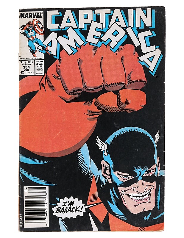 Captain America Jun/1989  - Sarjakuvat - 10105624497 - 0