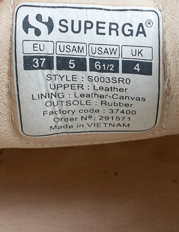 SUPERGA Kangastennarit, 37 - Naisten kävelykengät ja tennarit - 10105624517 - 2