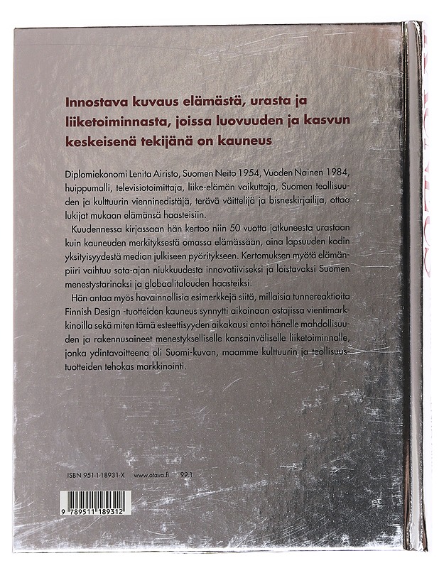 Kauneus on lisäarvo - Lenita Airisto - Elämäkerrat ja muistelmat - 10105624525 - 1