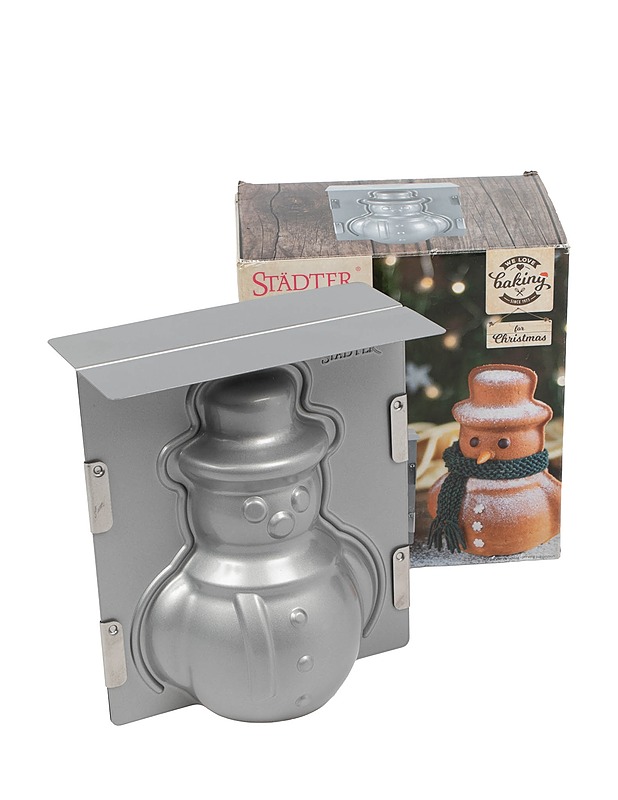 STÄDTER Lumiukko 3D-kakkuvuoka - Muut astiat - 10105624528 - 0
