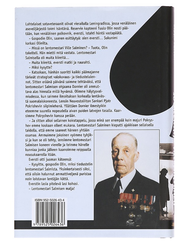 Sotalentäjä Ville Salminen - Seppo Porvali - Elämäkerrat ja muistelmat - 10105624536 - 1