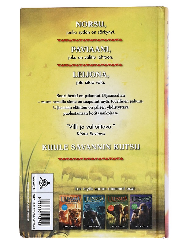 Uljasmaa 5 : Henkiensyöjät - Hunter, Erin - Romaanit ja novellit - 10105624585 - 1