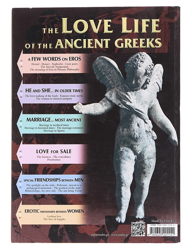 The love life of the ancient Greeks - Sofia A. Souli - Historiakirjat - 10105624599 - 1