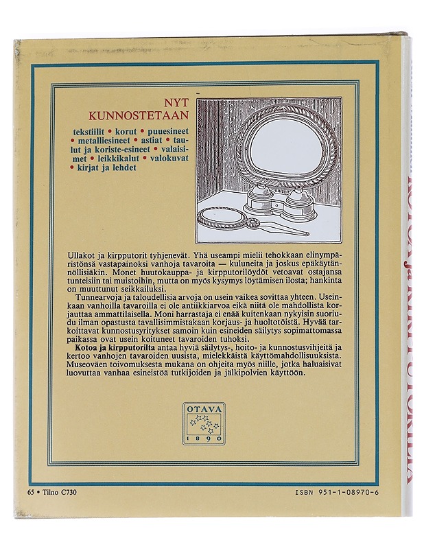 Kotoa ja kirpputorilta - Kirsti Manninen - Historiakirjat - 10105624672 - 1