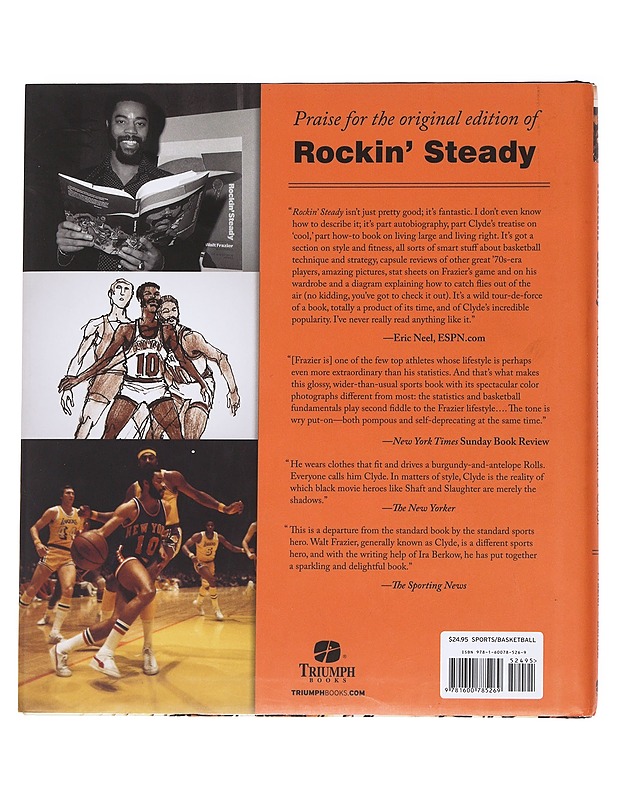 Rockin' Steady: A Guide to Basketball&Cool - Walt Frazier and Ira Berkow - Tietokirjat ja oppaat - 10105624700 - 1