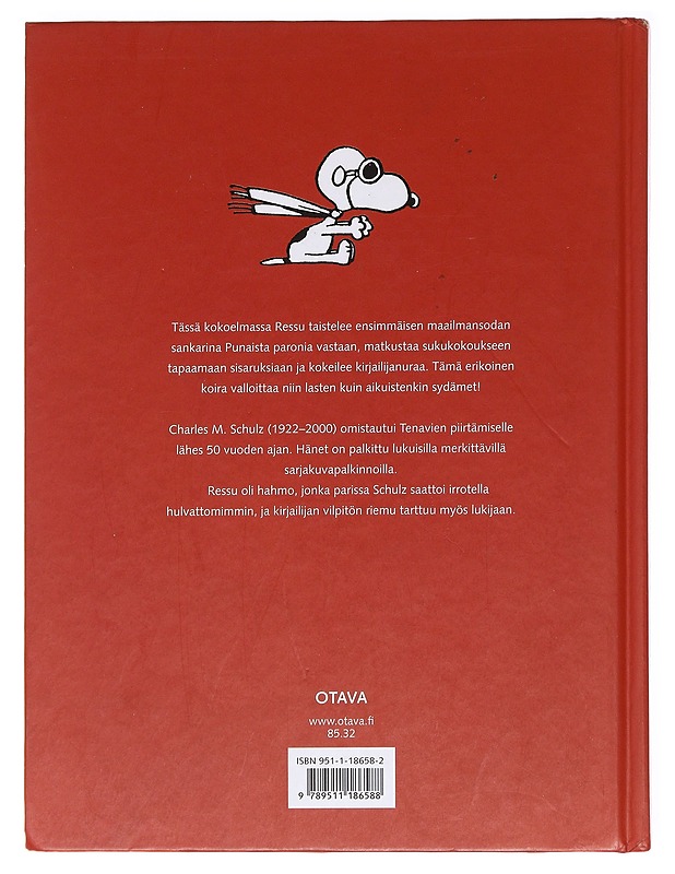 Ressu ja Punainen paroni - Schulz, Charles M. - Sarjakuvat - 10105624694 - 1