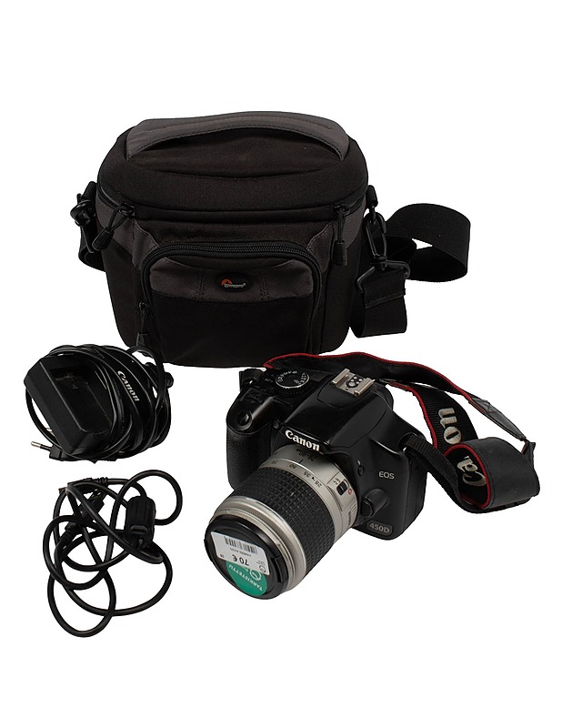CANON Eos 450d järjestelmäkamera - Muu elektroniikka - 10105624701 - 0