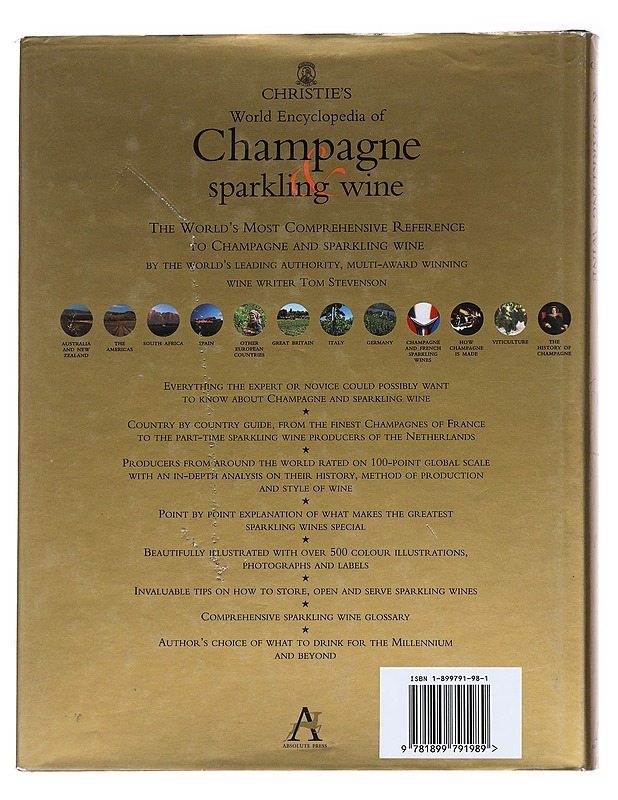 Christie's world encyclopedia of champagne & sparkling wine - Tom Stevenson - Romaanit ja novellit - 10105624727 - 1