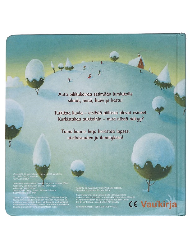 Talviset ystävät - Elina Greig - Lastenkirjat - 10105624735 - 1