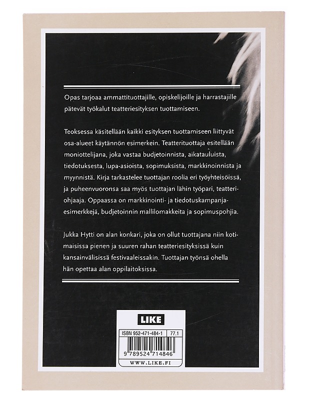 Teatterituottajan opas - Hytti, Jukka - Tietokirjat ja oppaat - 10105624749 - 1
