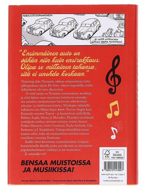 Oi niitä autoja / tarinoita ja musiikkia muistojen valtateiltä - Jake Nyman - Elämäkerrat ja muistelmat - 10105624799 - 1