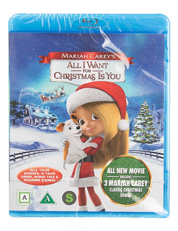 Mariah Carey's All I Want for Christmas Is You - Blu-ray - Blu-ray-levyt - 10105624842 - 0