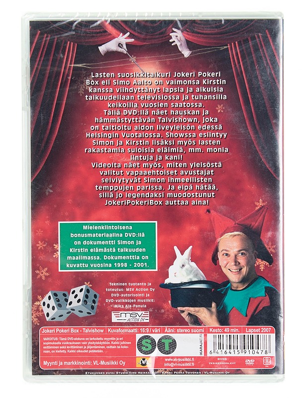 Jokeri Pokeri Box talvishow - DVD - DVD-elokuvat - 10105624865 - 1