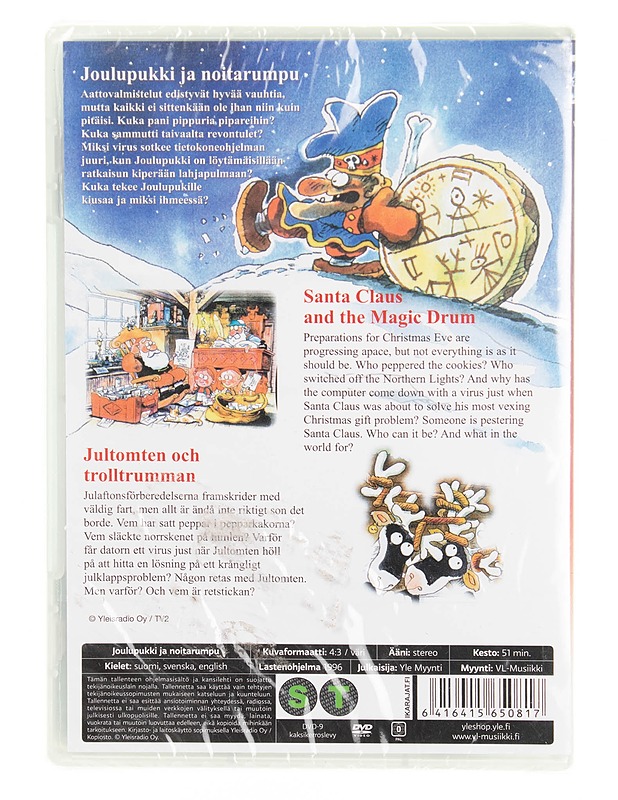 Joulupukki ja noitarumpu - DVD - DVD-elokuvat - 10105624877 - 1