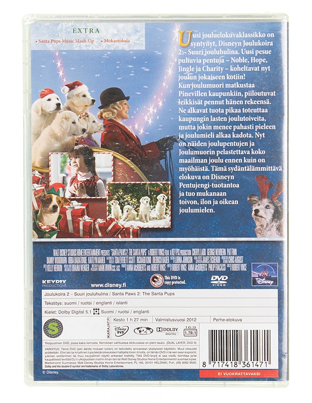 Joulukoira 2 suuri jouluhulina - DVD - DVD-elokuvat - 10105624896 - 1
