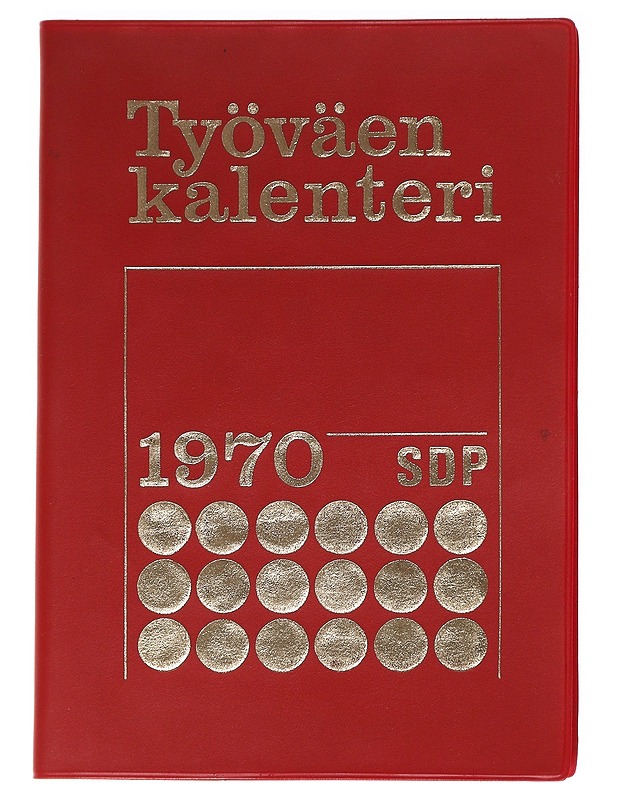 Työväen kalenteri 1970 - SDP - Tietokirjat ja oppaat - 10105624922 - 0