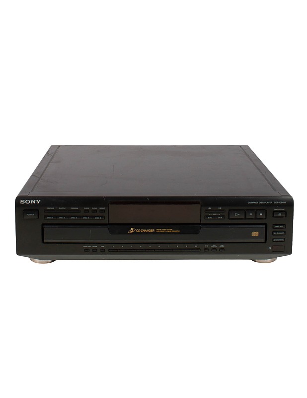 SONY CDP-CE405 5 CD-levyn karusellisoitin - Audio - 10105624939 - 1