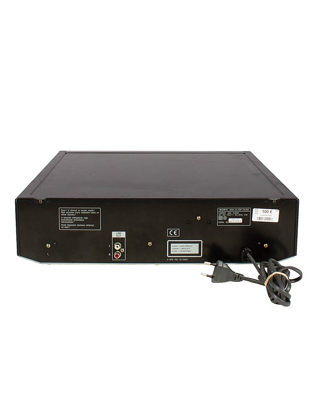 SONY CDP-CE405 5 CD-levyn karusellisoitin - Audio - 10105624939 - 2