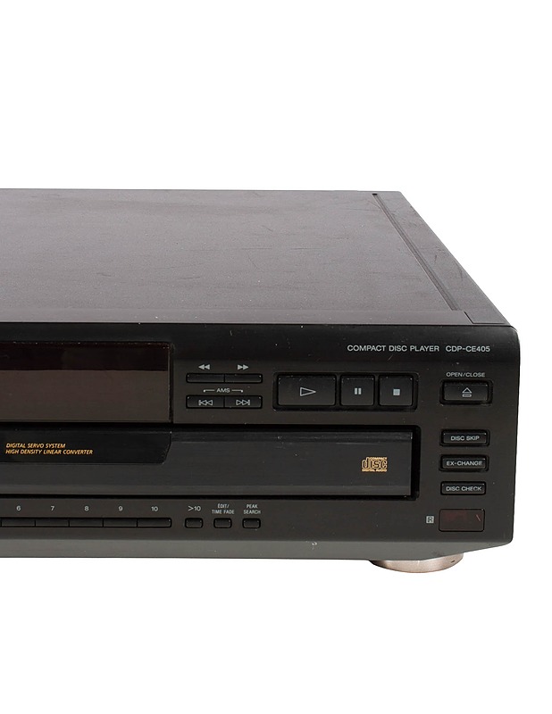 SONY CDP-CE405 5 CD-levyn karusellisoitin - Audio - 10105624939 - 4