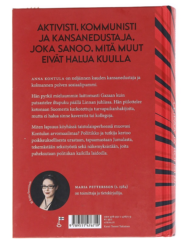 Anna Kontula : leipää ja ruusuja - Maria Pettersson - Elämäkerrat ja muistelmat - 10105625002 - 1