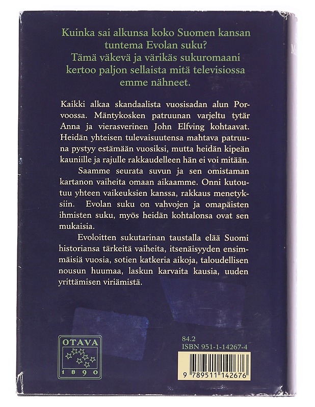 Vihreän kullan maa - Enni Mustonen - Kaunokirjallisuus - 10105625012 - 1
