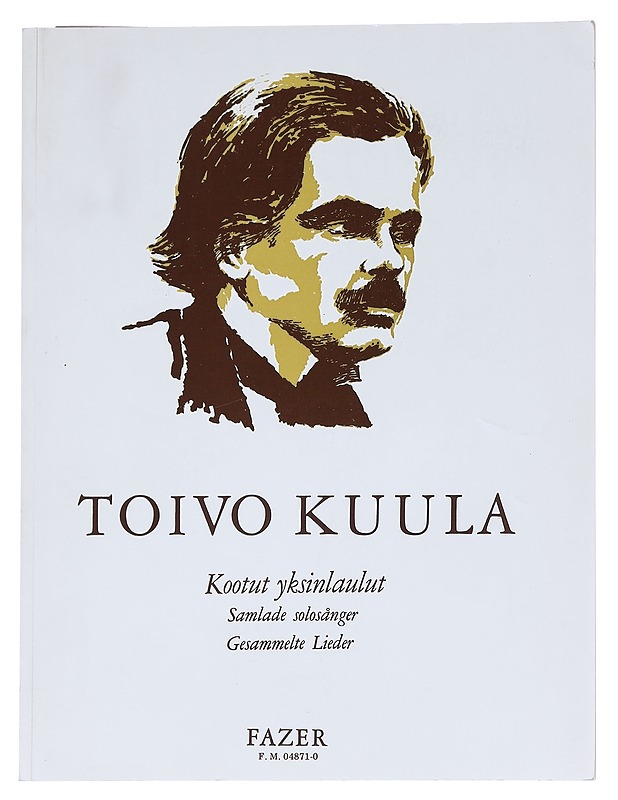 Kootut yksinlaulut - Toivo Kuula - Musiikki- ja elokuvakirjat - 10105625016 - 0