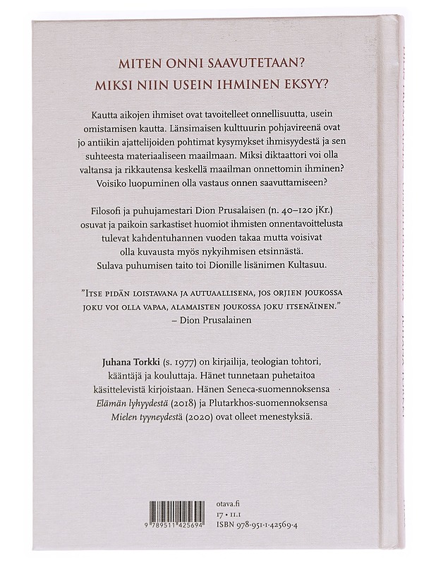 Onnellisuudesta - Dion, Khrysostomos - Tietokirjat ja oppaat - 10105625045 - 1