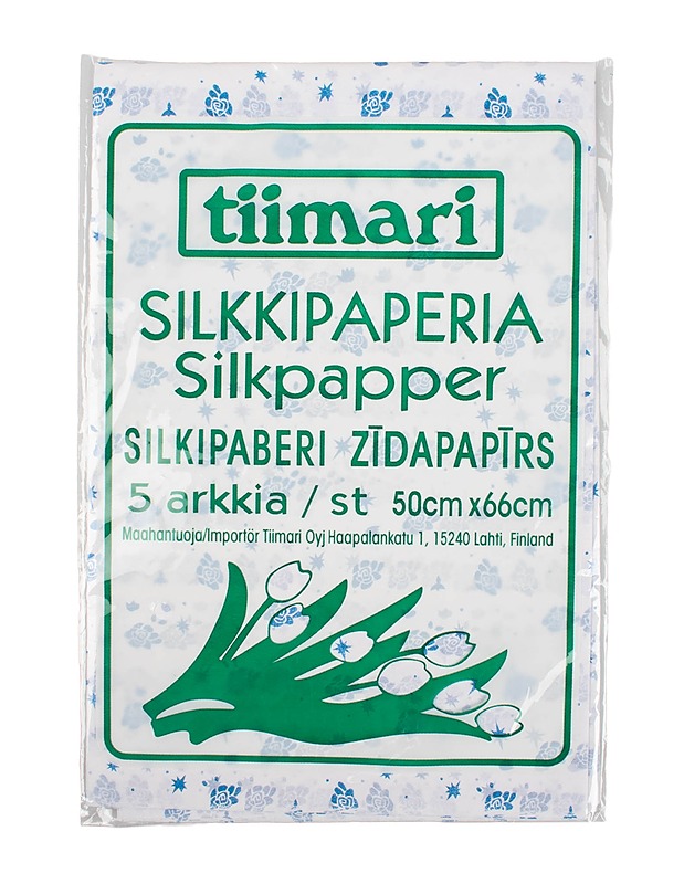 TIIMARI Silkkipaperi, 50 cm x 66 cm - 5 arkkia - Askartelu - 10105625076 - 0
