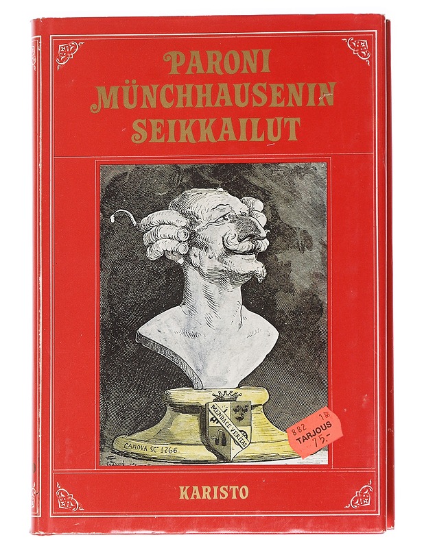 Paroni von Münchhausenin seikkailut -  Rudolf Erich Raspe - Kaunokirjallisuus - 10105625084 - 0