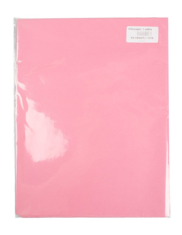 Pinkki Silkkipaperi, 5 arkkia - Askartelu - 10105625101 - 0