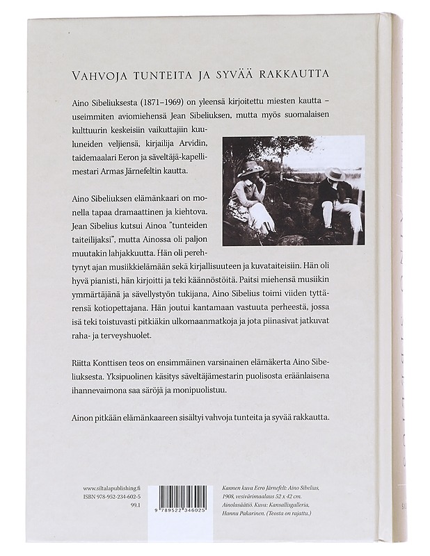 Aino Sibelius - Riitta Konttinen - Elämäkerrat ja muistelmat - 10105625130 - 1