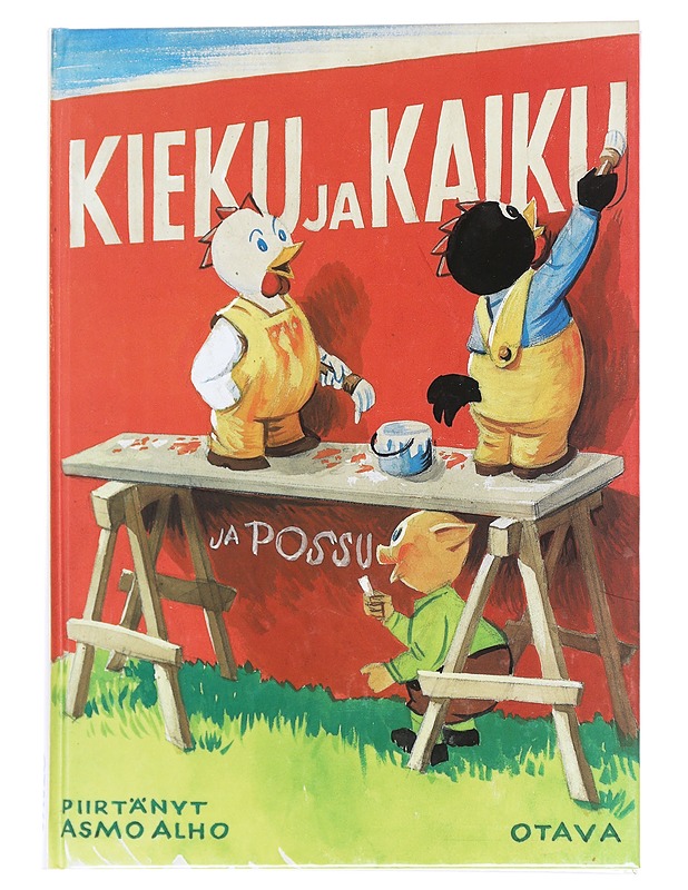 Kieku ja Kaiku ja Possu - Alho, Asmo - Lastenkirjat - 10105625166 - 0