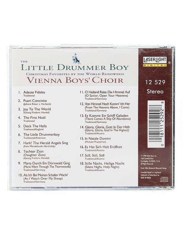Vienna Boy's Choir - The little drummer boy - CD - CD-levyt - 10105625167 - 1