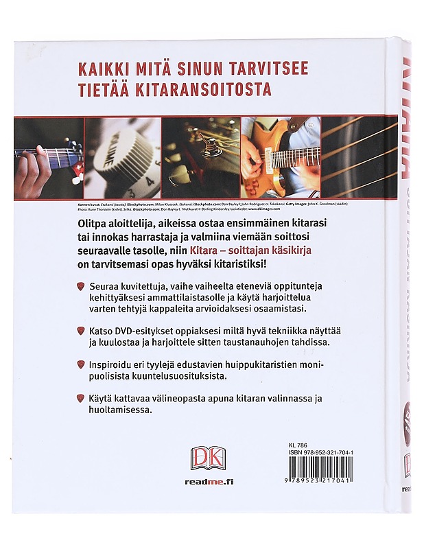 Kitara : soittajan käsikirja - Wilson, Ed - Tietokirjat ja oppaat - 10105625181 - 1