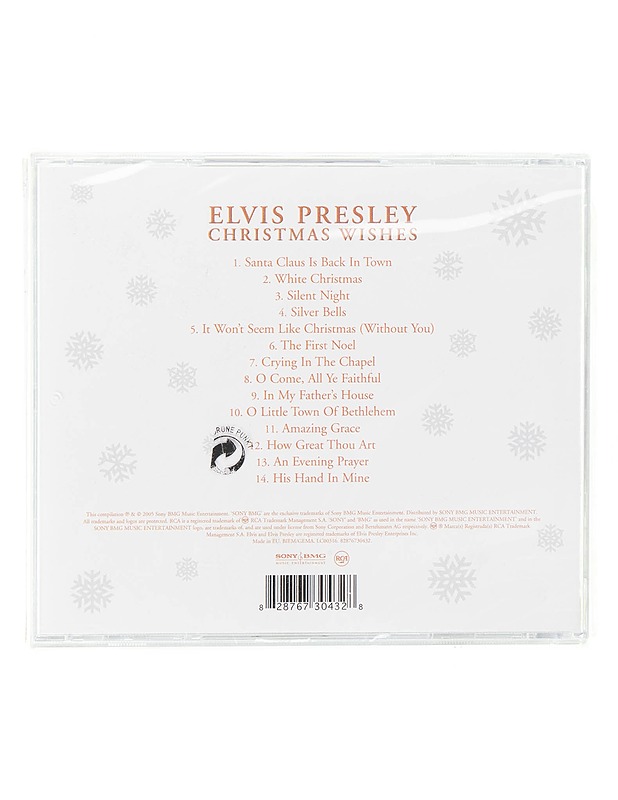 Elvis Presley - Christmas Wishes - CD - CD-levyt - 10105625204 - 1