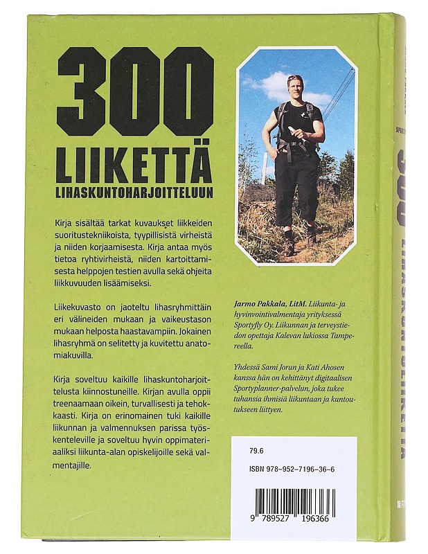 300 lihaskuntoliikettä / Sportyplanner - Pakkala, Jarmo - Kirja lahjaksi - 10105625223 - 1