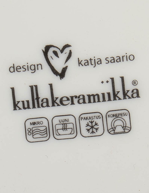 KULTAKERAMIIKKA aamiaissetti, 2 osaa - Tarjoiluastiat - 10105625235 - 2