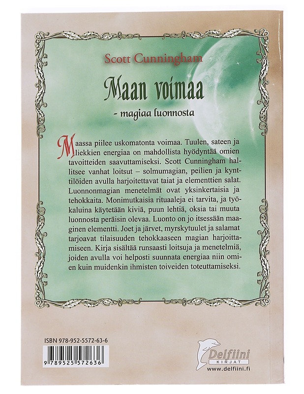 Maan voimaa / magiaa luonnosta - Scott Cunningham - Harrastekirjat - 10105625252 - 1