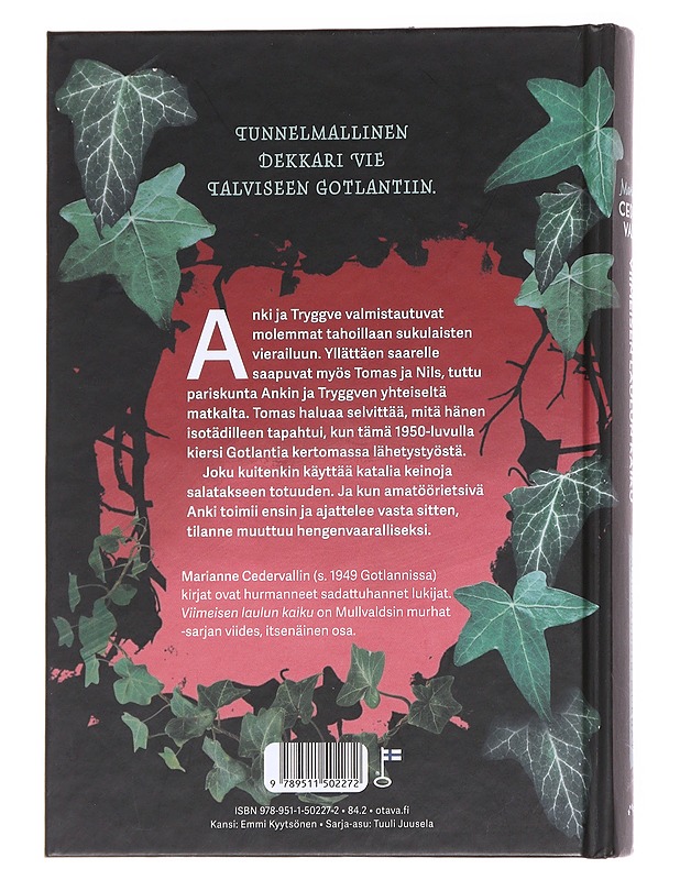 Viimeisen laulun kaiku - Cedervall, Marianne - Romaanit ja novellit - 10105625415 - 1