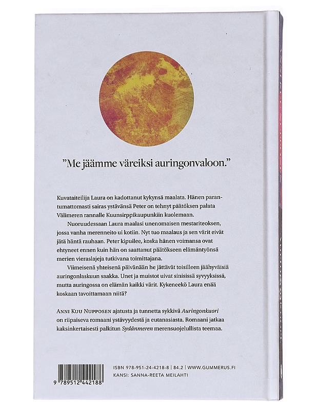 Auringonkuori - Nupponen, Anni - Romaanit ja novellit - 10105625419 - 1