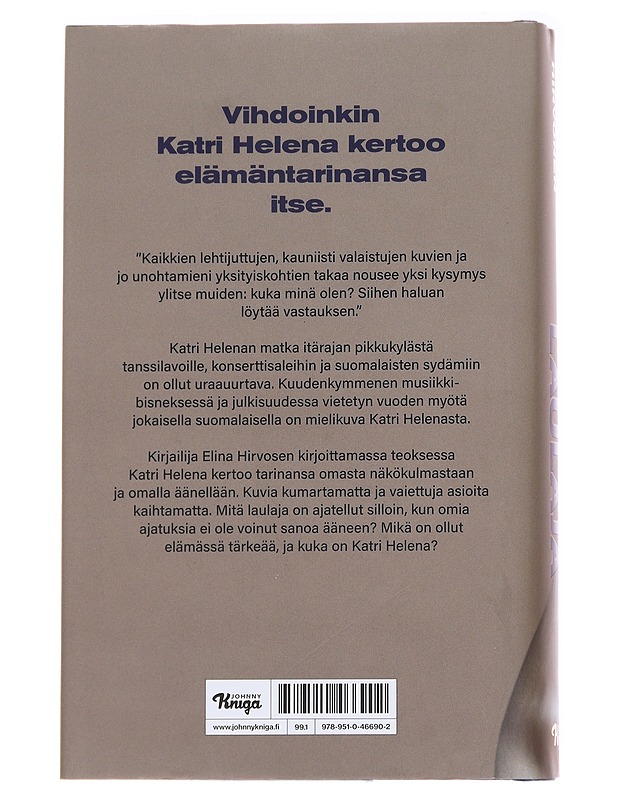 Katri Helena : laulaja - Hirvonen, Elina - Elämäkerrat ja muistelmat - 10105625427 - 1