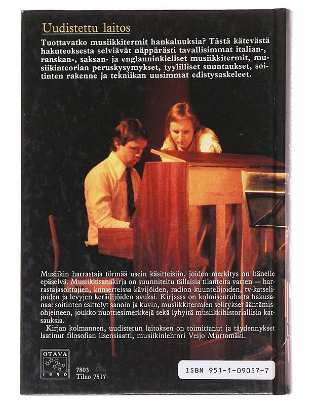 Musiikkisanakirja - Brodin, Gereon - Tietokirjat ja oppaat - 10105625429 - 1
